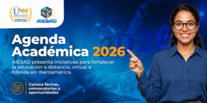 Lee más sobre el artículo AIESAD presenta su agenda académica 2026 para fortalecer la educación a distancia en Iberoamérica