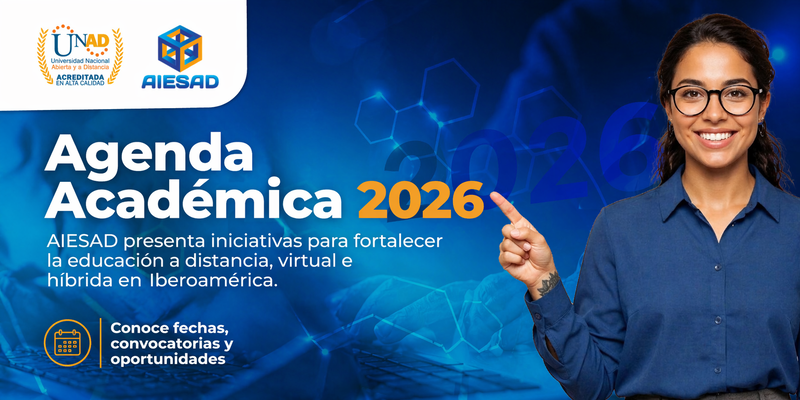 En este momento estás viendo AIESAD presenta su agenda académica 2026 para fortalecer la educación a distancia en Iberoamérica
