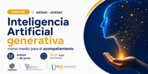 Lee más sobre el artículo AIESAD y ACESAD invitan al conversatorio “Inteligencia Artificial generativa como medio para el acompañamiento”