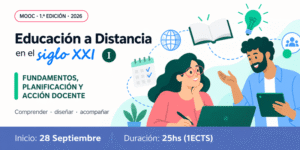Lee más sobre el artículo La CUED lanza un MOOC sobre los fundamentos y el diseño de la educación a distancia